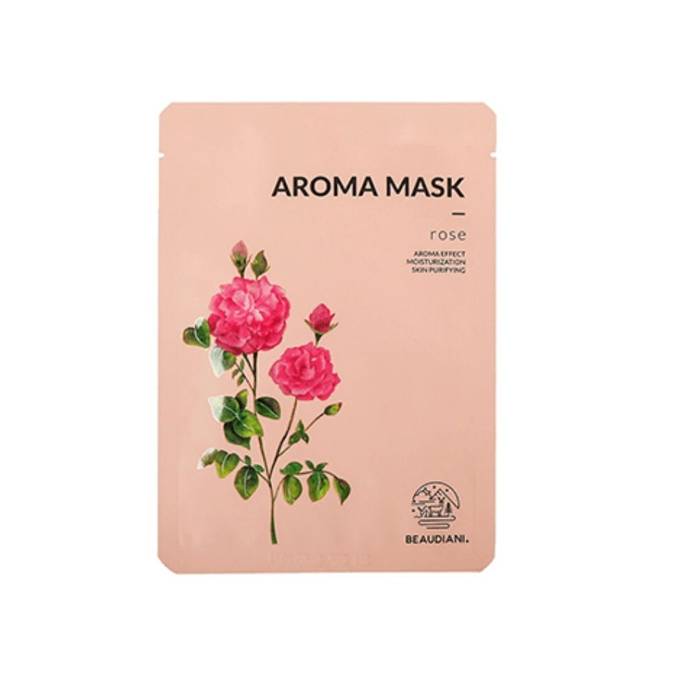 Beaudiani Masque Visage Aromatique Rose